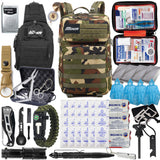 MIKA Premium 4 People 72 Hours Emergency Bug Out Survival Gear Equipment Backpack, Natural Disasters Supplies and Preparedness Kit